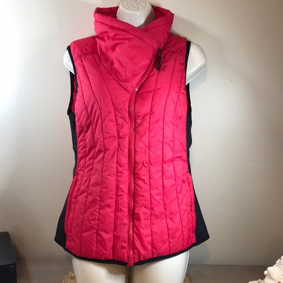 Calvin Klein Jackets & Blazers - ♥️ Calvin Klein ♥️…Women’s Medium…Red/Black Puffer Performance Vest/Jacket/Coat!